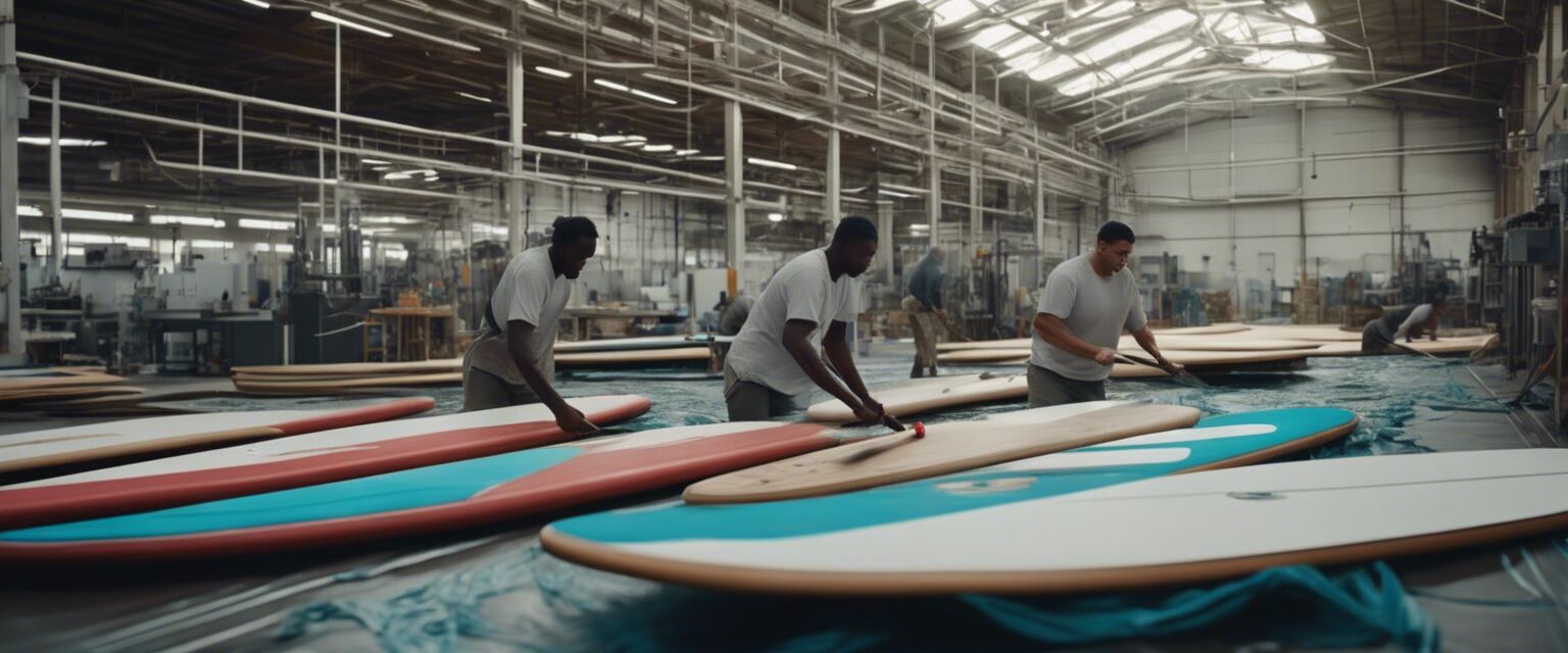 Eco-Friendly Paddleboard Production